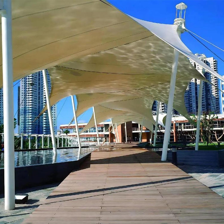 京山市膜结构景观棚