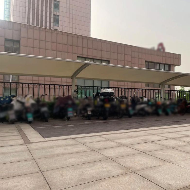 京山市膜结构电动车棚